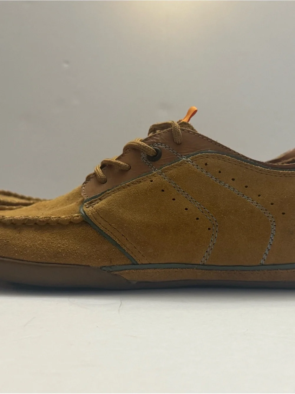 Levi’s Suede Moc Toe Casual Shoes Brown Lace Up Men’s Size 10 Leather